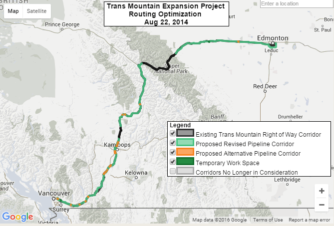 Trans Mountain Pipeline project not supported by Victoria - My Bulkley ...