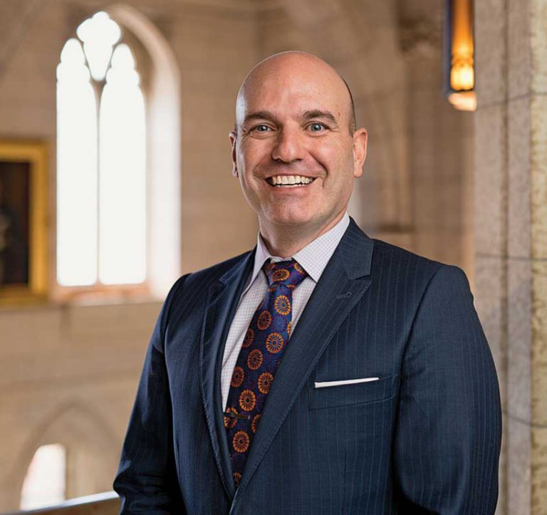 Nathan Cullen, Federal NDP Leader Jagmeet Singh in Smithers today