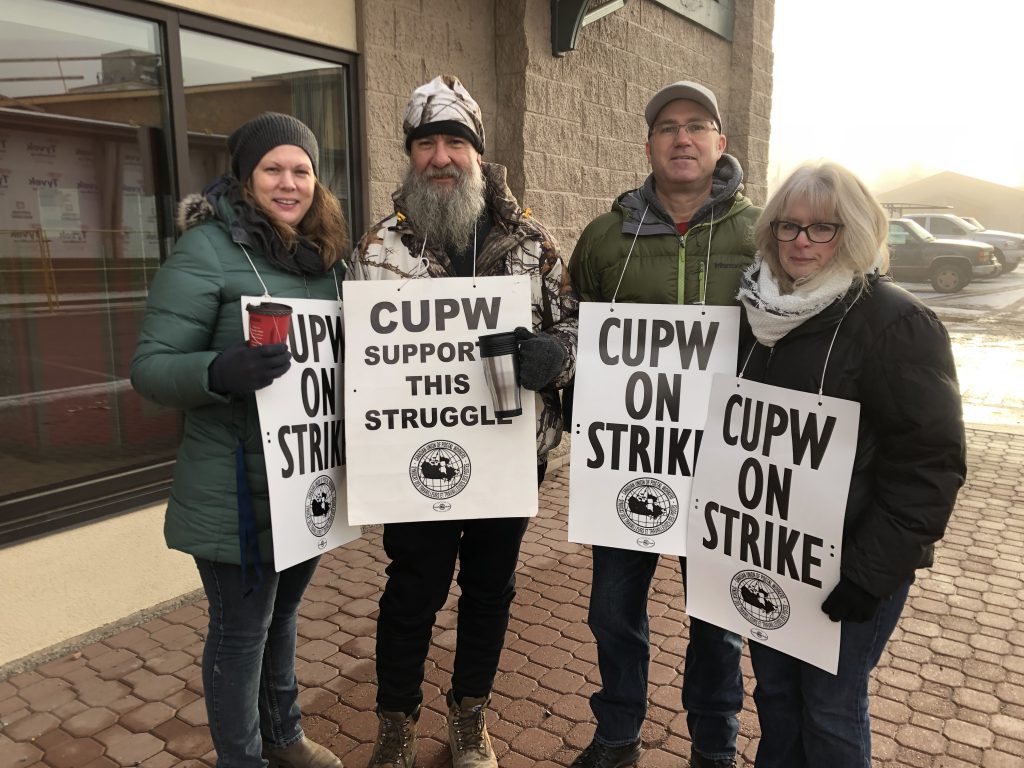 Canada Post Workers On Strike Today In Smithers, Telkwa, Houston, And ...