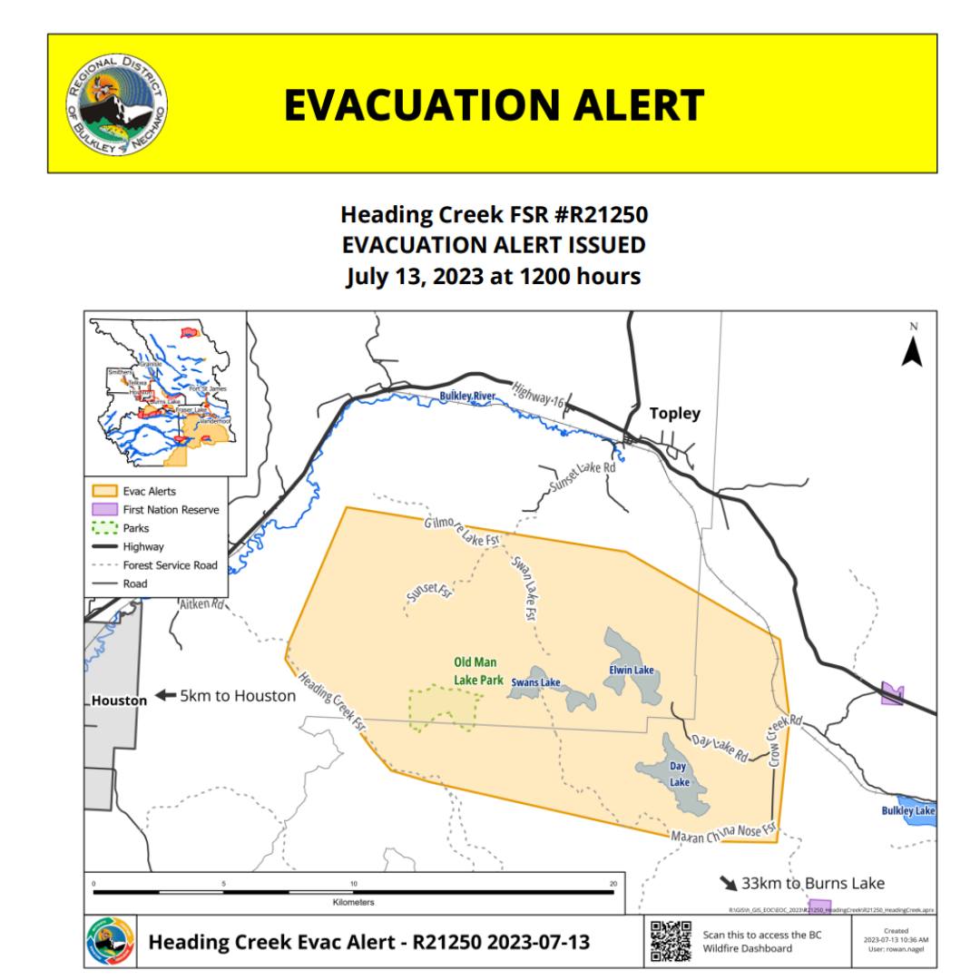 UPDATE Evacuation Order Issued For Heading Creek Forest Service Road   359480033 601986802115448 2644211118254208179 N 